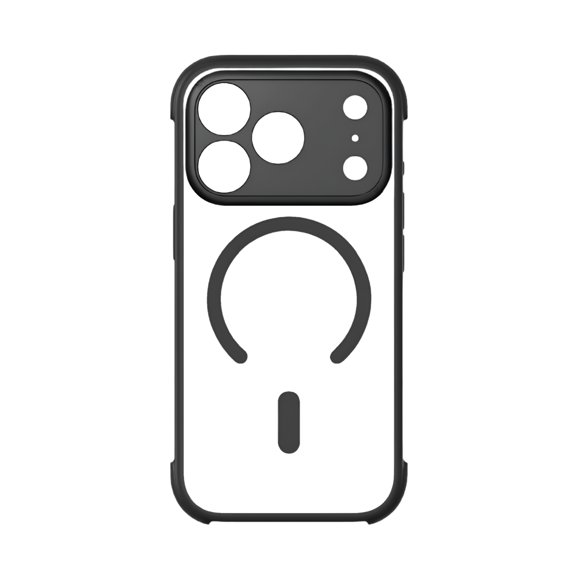 Чехол Momax Case Form с MagSafe для iPhone 17 Obsidian Black