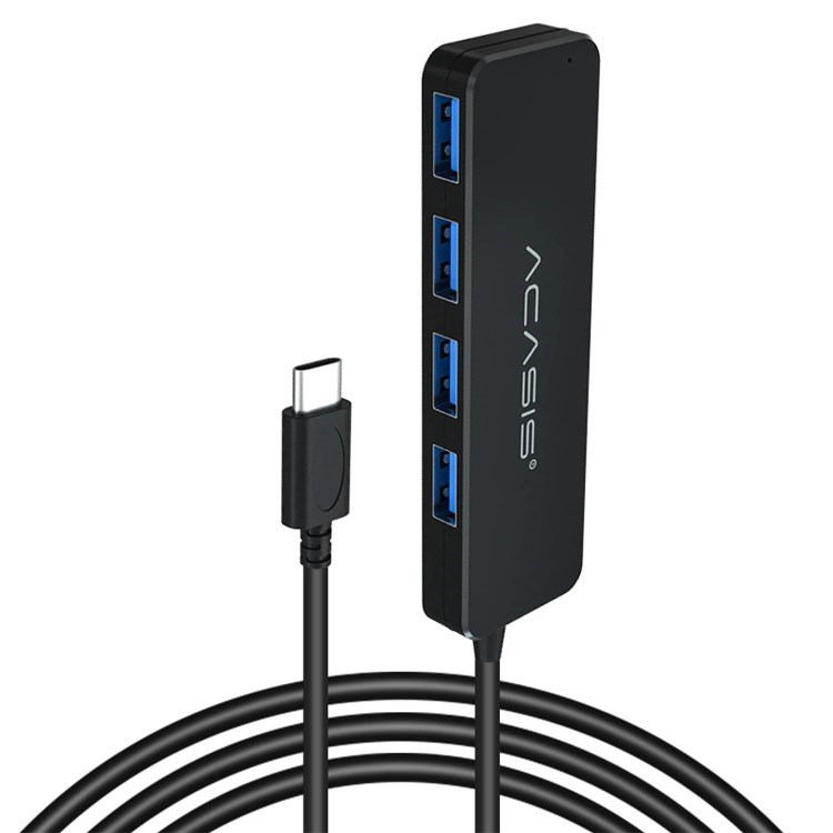 Компактный USB-C хаб 4 в 1 Acasis AC3-L42