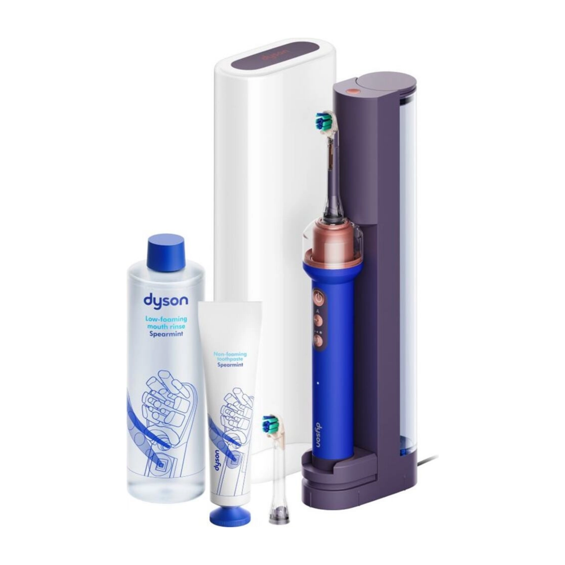 Электрическая зубная щетка Dyson CameraJet (Ceramic Ultra Blue) 