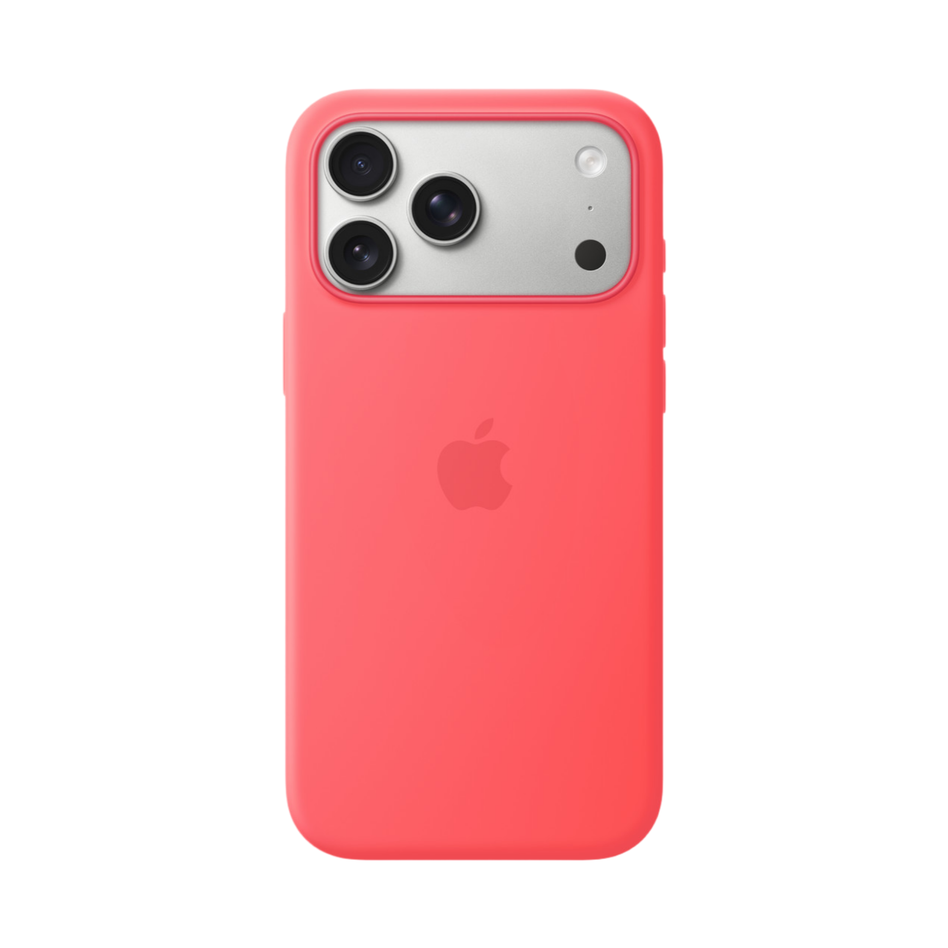 Чехол Apple Silicone Case Guava для iPhone 17 с MagSafe
