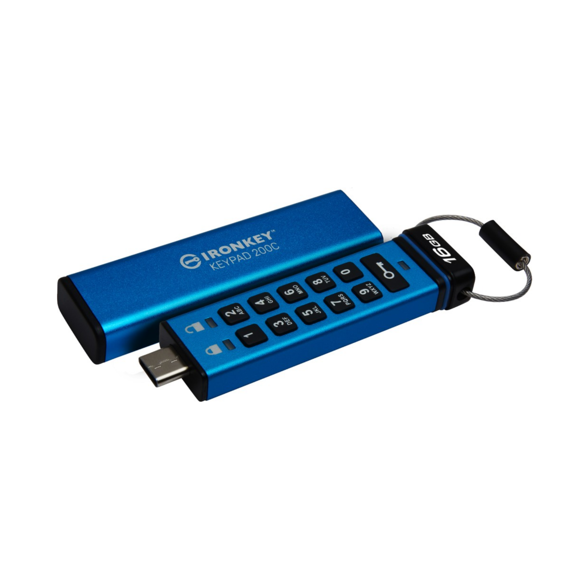 USB-накопитель Kingston IronKey Keypad 200C