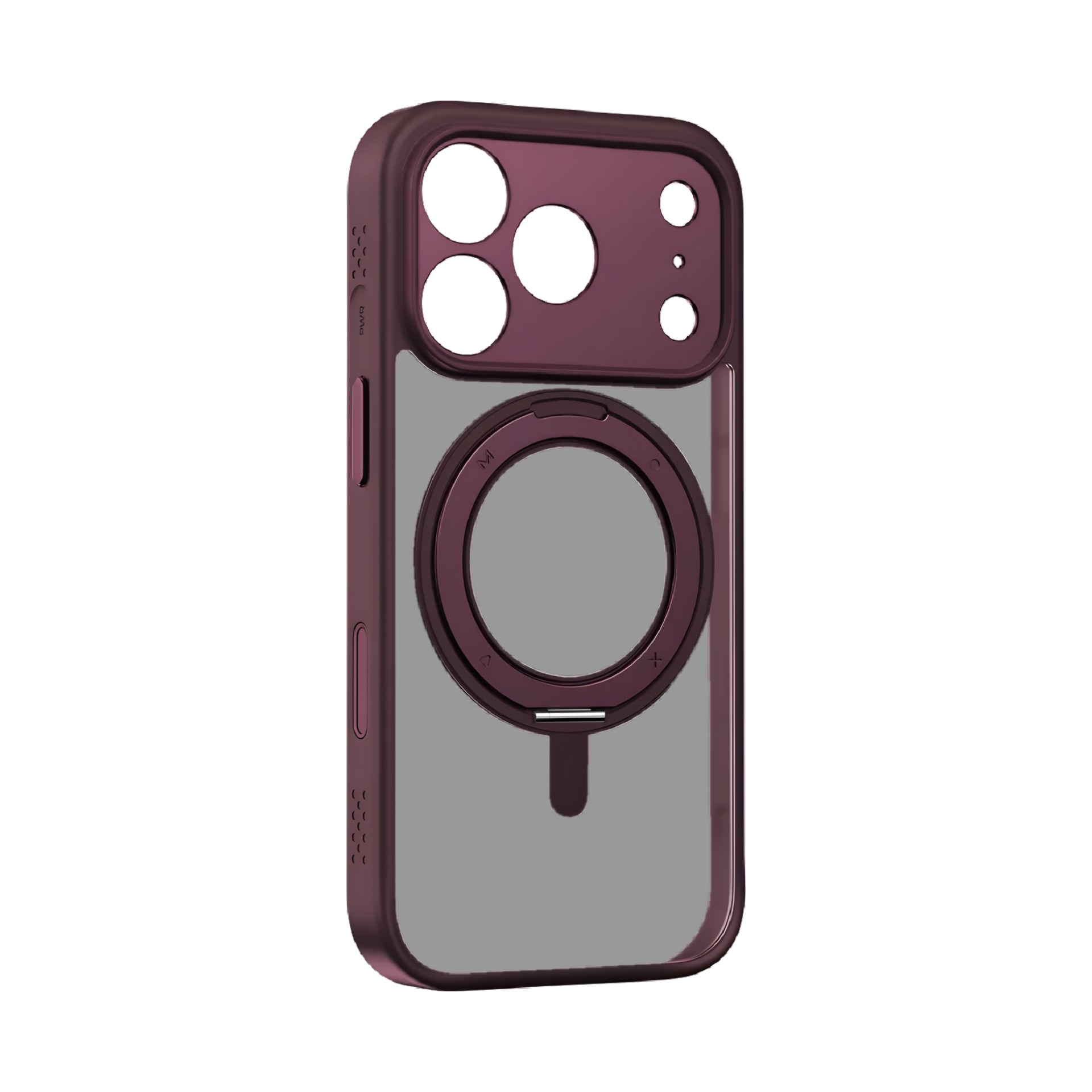 Чехол Momax Case Form Roller с MagSafe для iPhone 17 Bordeaux Red