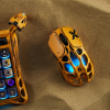 Беспроводная мышь Gravastar Mercury X Special Edition Battle Worn-Yellow
