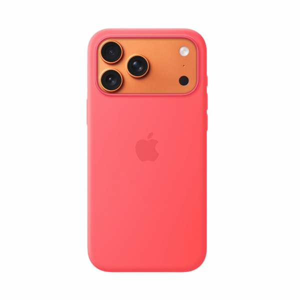 ехол Apple Silicone Case Guava для iPhone 17 с MagSafe