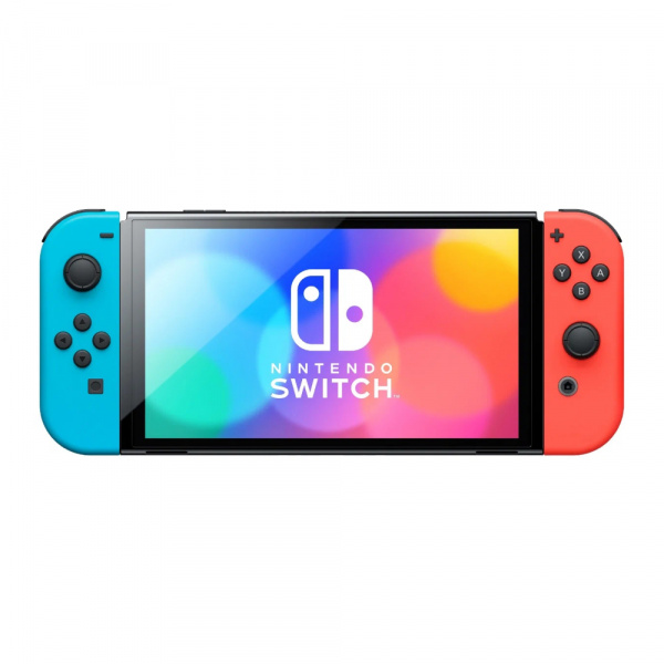 Игровая приставка Nintendo Switch OLED - Синий/Красный