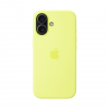 Чехол Apple Silicone Case для iPhone 17 с MagSafe. Цвет: Neon Yellow (желтый)