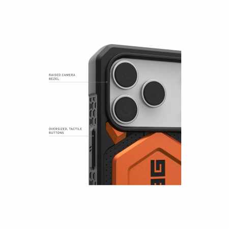 Противоударный чехол UAG Monarch Pro Case iPhone 17 Orange