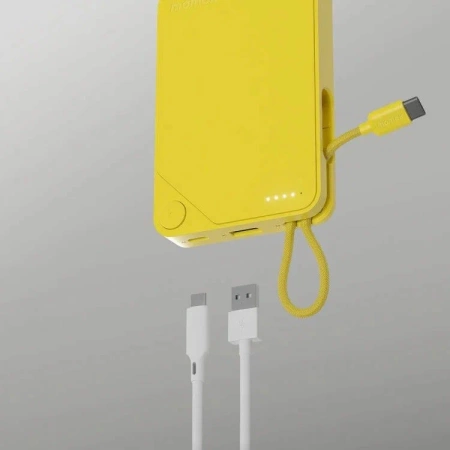 Портативное зарядное устройство Momax 1-Power X 10000mAh Yellow