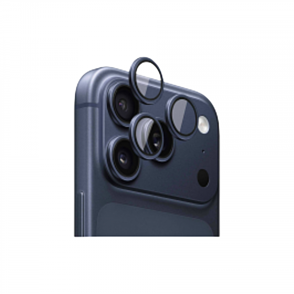 Индивидуальные защитные линзы на камеры для iPhone 17 Pro Deep Blue