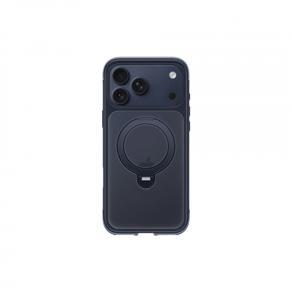 Противоударный чехол с вращающимся кольцом WiWU AS-203 AeroShield Ultra Deep Blue