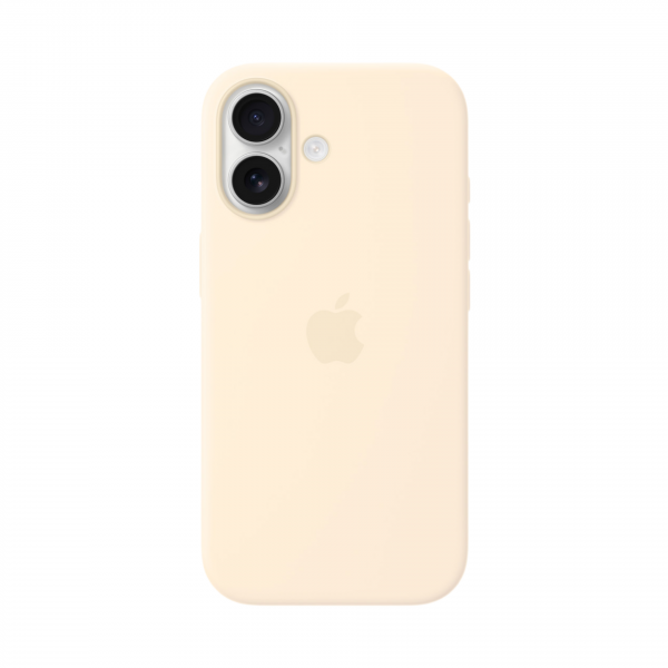 Чехол Apple Silicone Case Vanilla для iPhone 17 с MagSafe