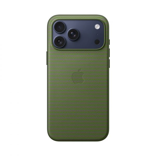 Чехол Apple TechWoven Green для iPhone 17 с MagSafe