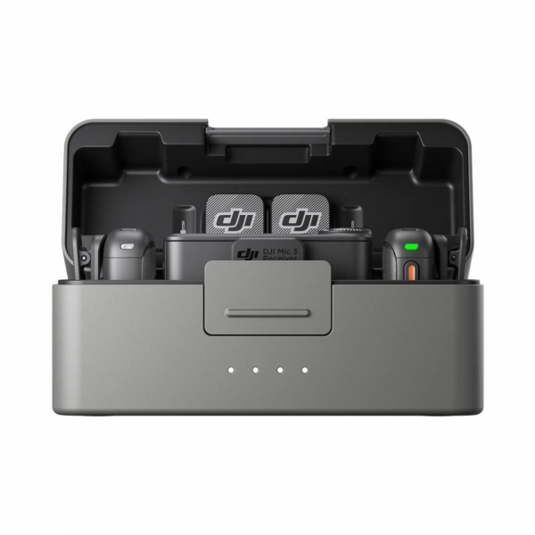 Петличный микрофон DJI Mic 3 (2 TX + 1 RX + Charging Case)