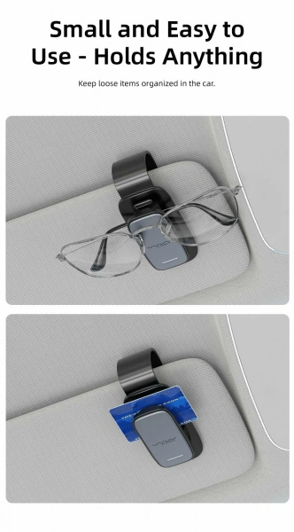 Vyvylabs Cool Drive Vehicle Eyewear Clip (VJKX-BK)