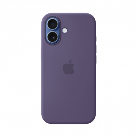 Чехол Apple Silicone Case для iPhone 17 с MagSafe. Цвет: Purple Fog