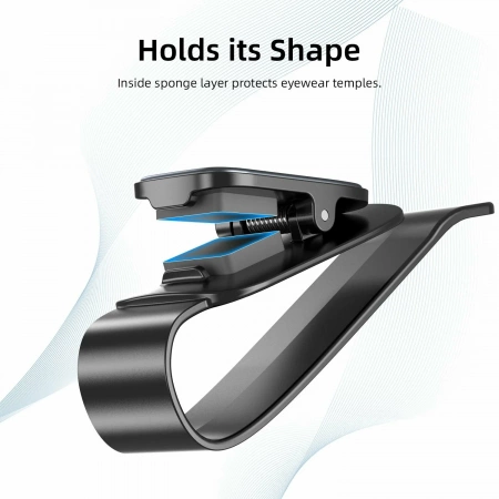 Vyvylabs Cool Drive Vehicle Eyewear Clip (VJKX-BK)