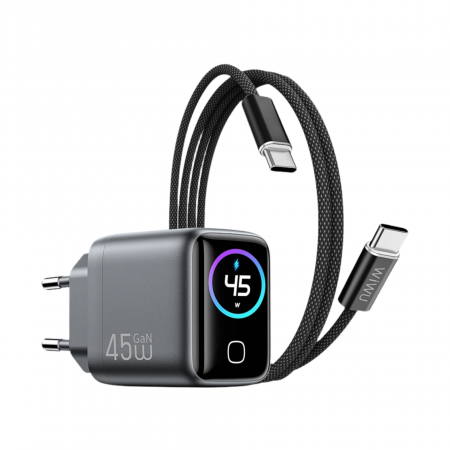 Сетевое зарядное устройство Wiwu Voyager 45W
