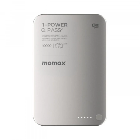 Портативное зарядное устройство Momax 1-Power Q.Pass² Qi 2.2