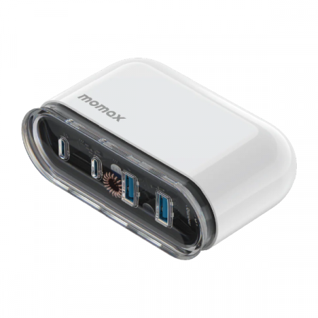 Док станция для зарядки Momax 1-Charge Flow 80W (UM53CNW)