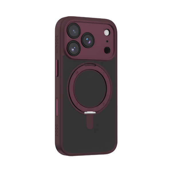 Чехол Momax Case Form Roller с MagSafe для iPhone 17 Bordeaux Red