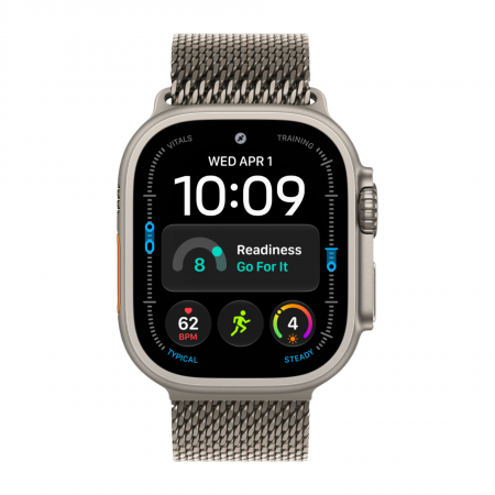 Apple Watch Ultra 4 ремешок Titanium Milanese