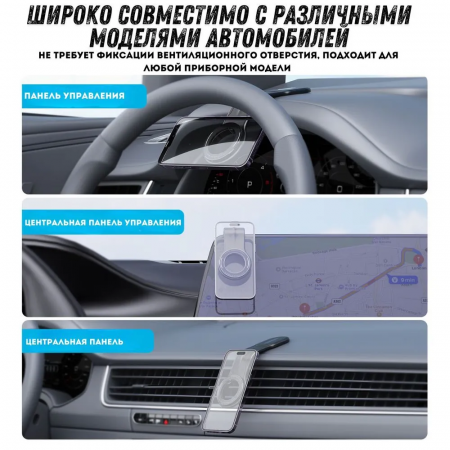 Автомоильный магнитный держатель Vyvylabs Dashboard (VJM01-BK)