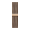 Apple Watch Series 11 46mm Gold Titanium ремешок Milanese Loop M/L