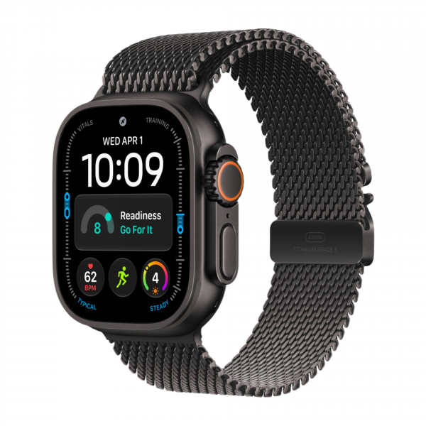 Apple Watch Ultra 4 ремешок Titanium Milanese 