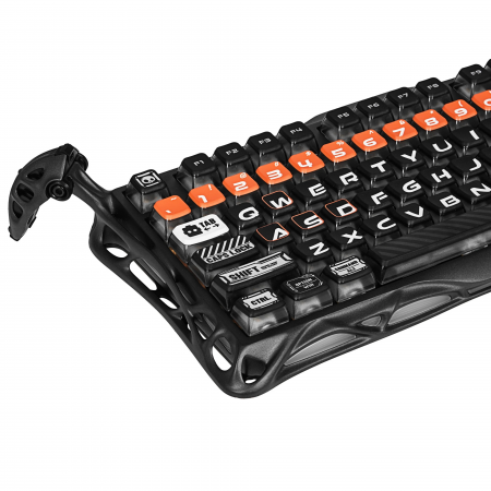 Беспроводная механическая клавиатура GravaStar Mercury K1 Pro Black (GS K1 Pro)