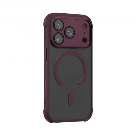 Чехол Momax Case Form с MagSafe для iPhone 17 Bordeaux Red