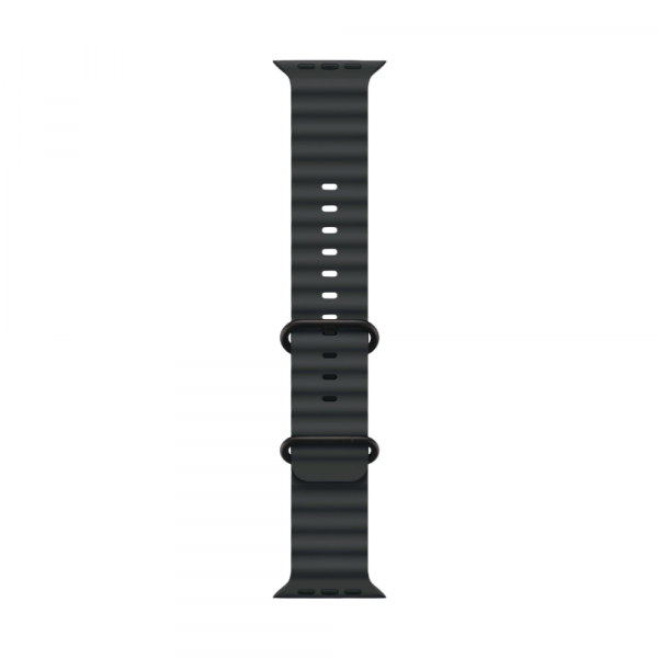 Apple Watch Ultra 3 GPS + Cellular 49mm Black Titanium Case, Ocean Band (Black)