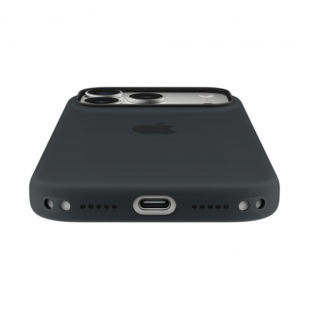 Чехол Apple Silicone Case для iPhone 17 Pro Max с MagSafe. Цвет: Black (черный)