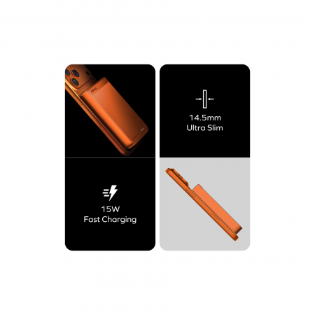 Портативное зарядное устройство Momax 1-Power S.Pass QI2 10000mAh