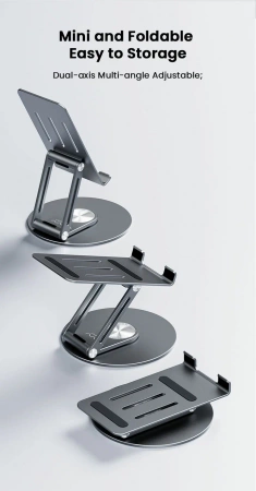 Vyvylabs Cyclone 360 Degree Rotation Desktop Holder Tarnish (VFIRS-01)