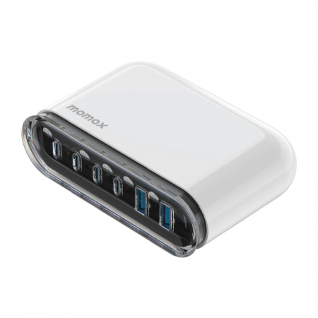 Док - станция для зарядки Momax 1-Charge Flow 120W (UM55CNW)