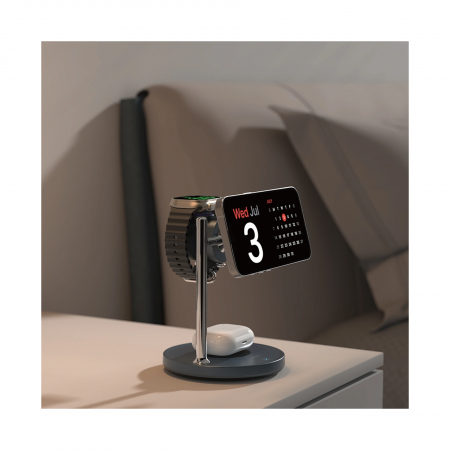 Беспроводная зарядная станция 3 в 1 WiWU Space Station Air-cooled 25W (WI - W041)