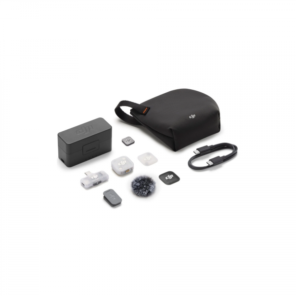 Петличный микрофон DJI Mic Mini 2 (1 TX + 1 Mobile RX + Charging Case)