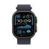 Apple Watch Ultra 2 Black Titanium Ocean Band Navy