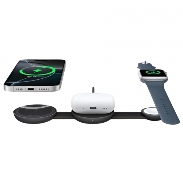 Беспроводное раскладное устройство Anker Mag-Go Charging station 3 в 1 (B25M8)