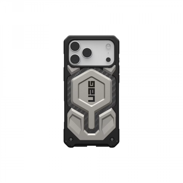 Противоударный чехол UAG Monarch Pro Case iPhone 17 Titanium