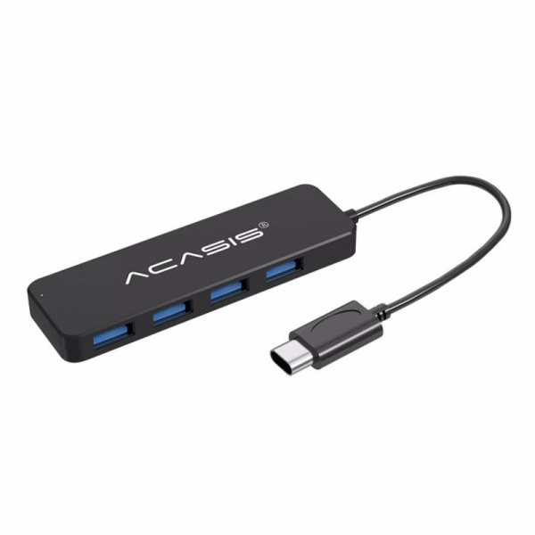 Компактный USB-C хаб 4 в 1 Acasis AC3-L42