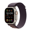 Apple Watch Ultra 2 Natural Titanium Alpine Фиолетового M