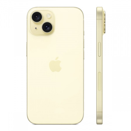 iPhone 15 (Sim+E-Sim) - Желтый - 256 Gb