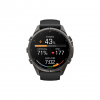 Часы Garmin Fenix 9 Pro - 43mm, inReach, Carbon Gray DLC Titanium with Black/Pebble Gray Silicone Band (010-04335-10)