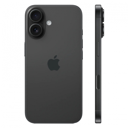 iPhone 16 Plus (Sim+E-Sim) - Черный - 128 Gb
