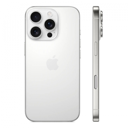 iPhone 16 Pro (Sim+E-sim) - Белый титан - 128 Gb