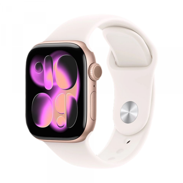Apple Watch Series 11 46mm Rose Gold ремешок Sport Band M/L