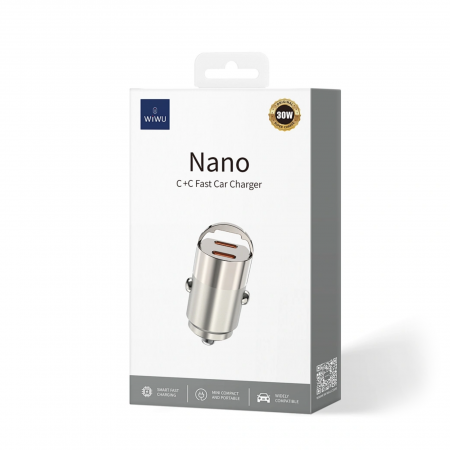 Автомобильное зарядное устройство Wiwu Nano (Wi-QC029)  