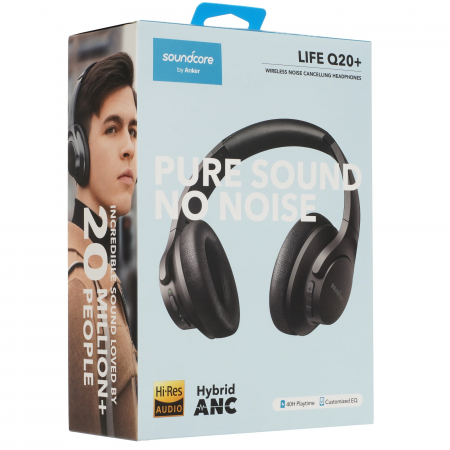 Наушники Soundcore by Anker Life Q20+ (A3045)