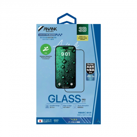 Защитное стекло ANANK 5X Reinforced 3D Invisible для iPhone 17 Air